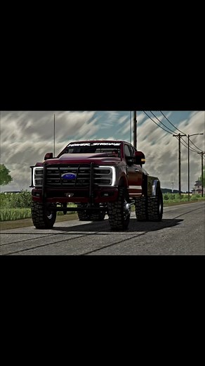 Newest addition to the farm. #farm #farmlife #farmsim22 #fs22 #ford #superduty #powerstroke #farmsim #fs22mods