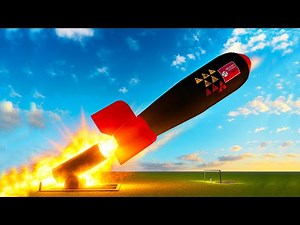 Garry's Mod Nuclear Cannon Test! BOOM!! ☠️