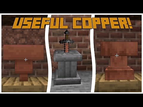 This MINECRAFT MOD Makes COPPER Super Useful! (Everything is Copper 1.18.2)