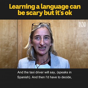 5.5K views · 12 shares | ELT consultant Antonia Clare explains why learning a language can be scary for learners. But here's the good news: it's perfectly ok! #learnenglish #ESL #EAL | ABC Asia | Facebook