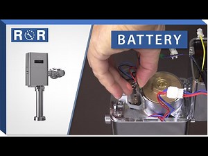 TOTO EcoPower Flushometer | Battery | Repair and Replace
