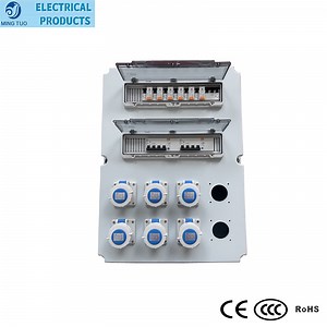 [Hot Item] Industrial Waterproof Power Socket with Versatile Wall Mounting