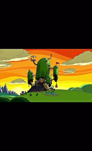 Adventure Time Treehouse and House Layout Ideas