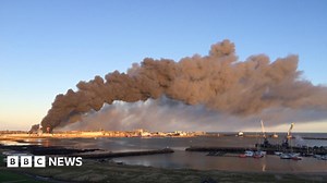 Peterhead fish factory blaze brought under control