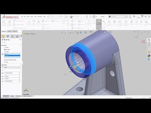 SOLIDWORKS Tech Tip: How to Use the Move Face Command in SOLIDWORKS