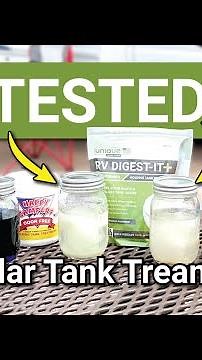 POPULAR RV Tank Treatments Tested!