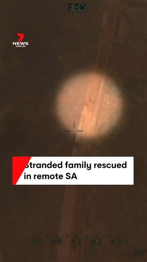 2.5M views · 6.6K reactions | A stranded family in outback SA has been rescued after their Holden Captiva ran into problems. A satellite phone, food and water were parachuted down to keep the group safe until they were picked up by a rescue helicopter. #7NEWS | 7NEWS Adelaide | Facebook