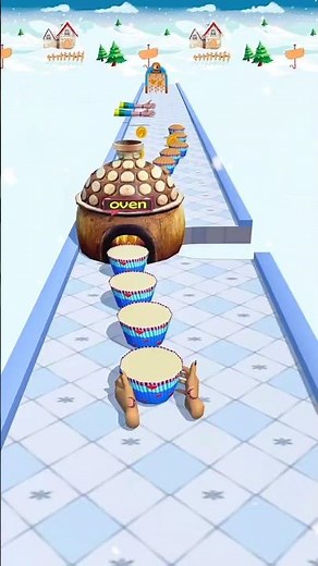 New! Cupcakes Bakery Stack Running Android Gameplay #runnershorts