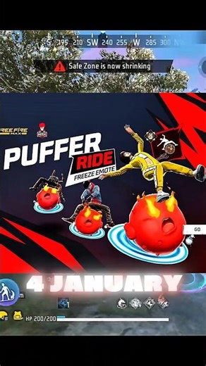 This New Free Fire Emote Is Coming on 4th January 👀