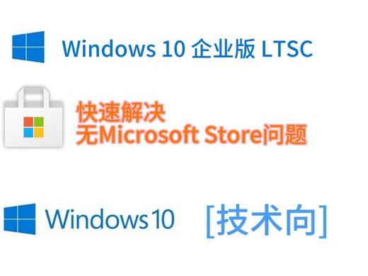 [番外技术向]解决Win10企业版LTSC无微软商店问题