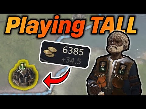 Playing TALL is a GAME-BREAKING strategy in CK3...