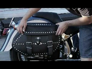 Universal Leather Saddlebag Locks