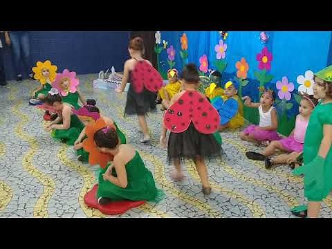 Teatro infantil escola Arco íris - O jardim de Ceci
