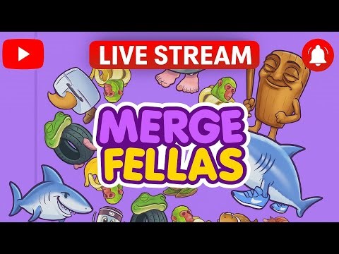 New Update Brainrot❗❗Merge fellas LIVE #brainrot #mergefellas #games