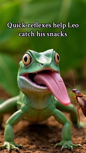 “A Day in the Life of a Lizard 🦎 (You’ve Never Seen This Before)”