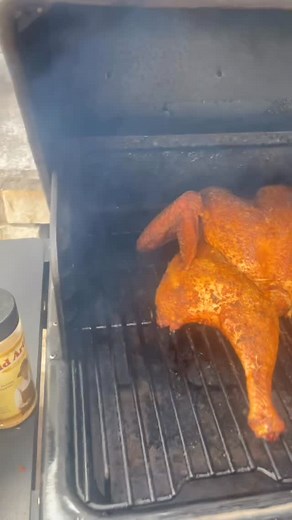 Spatchcocking your turkey on the grill has so many benefits. A flat turkey cooks evenly, faster than a “whole” turkey. Also, you get juicer meat and crispier skin. #smokedmeat #bbqlovers #smokedturkey #spatchcock #spatchcockturkey #thanksgiving #thanksgivingonthegrill | Old Arthur's Barbecue Sauce