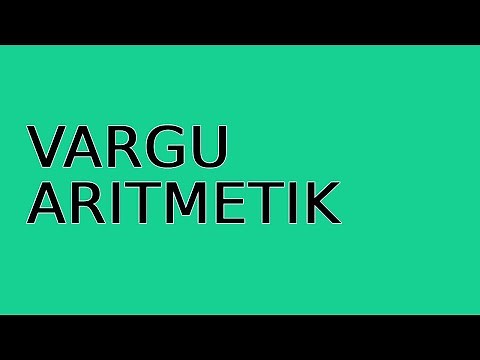 Vargu aritmetik