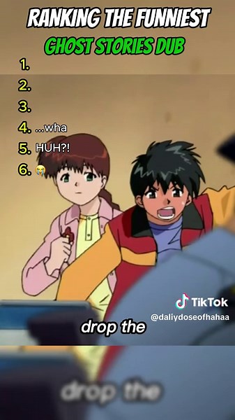 RANKING THE FUNNIEST GHOST STORIES DUB #funny #anime #ghoststoriesdub #memes