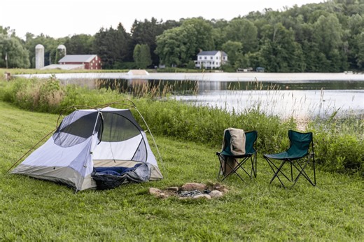 Book This Dreamy Campsite Along an Ohio Waterfront and You Won't Be Disappointed