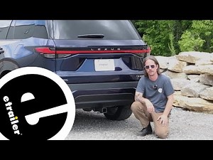 etrailer Class III Trailer Hitch DIY Installation - 2025 Lexus TX 350