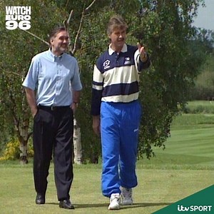 1.4K views · 17 reactions | Two LEGENDS  WATCH Euro 96 in FULL on ITV Hub from May 11th  #ITVFootball #Euro96Relived | ITV Football | Facebook