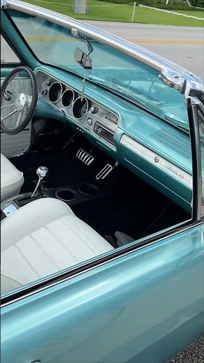 Baby Blue Malibu SS Convertible 1965