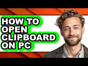 How to Open Clipboard on Pc (easy Method)