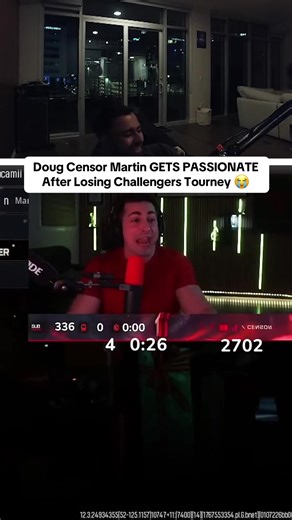 Doug Censor Martin GETS PASSIONATE After Losing Challengers Tourney 😭 #callofduty #gaming #cod #blackops7