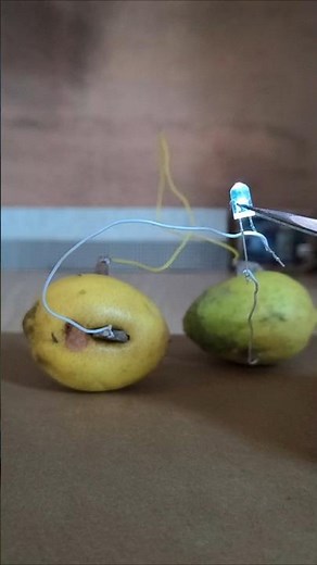 Lemon 🍋 Torch 🔦 #chemistry #diy #experiment