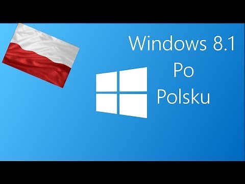 Zmiana języka w Windows 8.1 na Polski