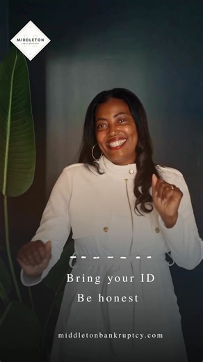 Many people feel nervous about their 341 Meeting of Creditors, but the truth is, it’s one of the most straightforward parts of the bankruptcy process. This meeting is not about judgment or punishment; it’s simply a chance for the trustee (and creditors, if they attend) to verify your information and ask a few basic questions. With the right preparation, you’ll walk in confident and ready: ✅ Bring your ID and Social Security card so your identity can be confirmed. ✅ Be honest and direct when answ