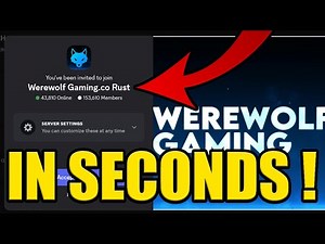 HOW to JOIN WEREWOLF GAMING DISCORD SERVER ✅PC & MOBILE✅