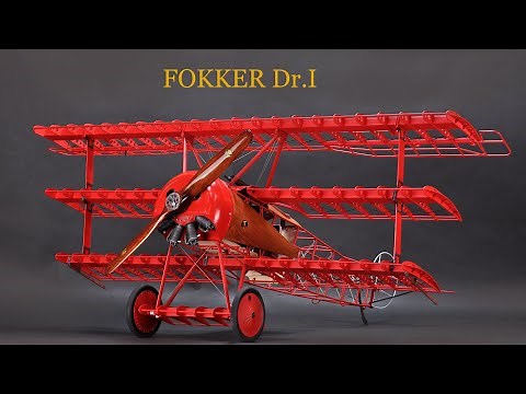 HASEGAWA 1/8 SCALE FOKKER Dr.I