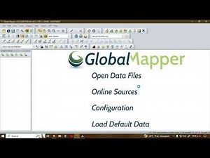 CURVA DE NIVEL CON GLOBAL MAPPER 20