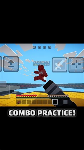 MCPE Combo Practice| #minecraft #mcpe #combo #pvp #insane