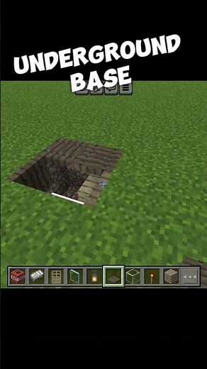 How To Make Build House Minecraft Base 😲 #shorts #minecraft #gameplay