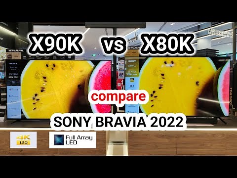 Sony X90K vs X80K #compare