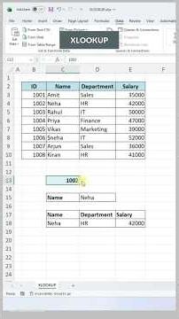 Multiple Values Lookup Using XLOOKUP in Excel | One Formula, Multiple Results 🔥