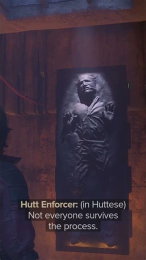 Han Solo In Carbonite - Star Wars Outlaws | #gaming #shorts #starwarsoutlaws