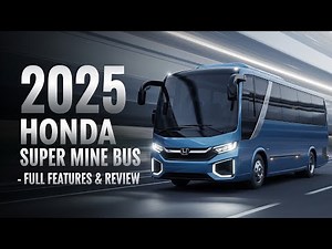 2025 Honda Super Mine Bus Blue Color – Full Features & Review"