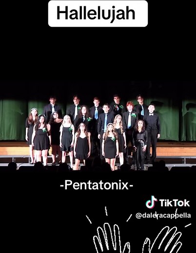 Daler A Cappella's Spring Concert Performance of Hallelujah