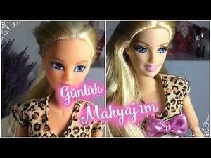 Barbie Günlük Makyajım | Barbie Makeup Tutorial