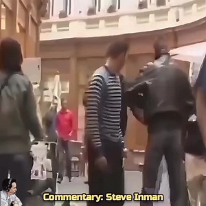 Prank backfires with a kick