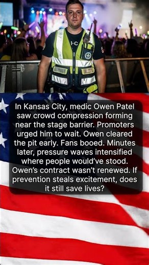 THE EVENT MEDIC WHO CLEARED THE PIT 🎤🚑