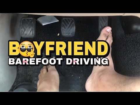 His Barefoot Driving Tutorial