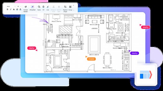 Free 2D Free Floor Plan Maker | Wondershare EdrawMax