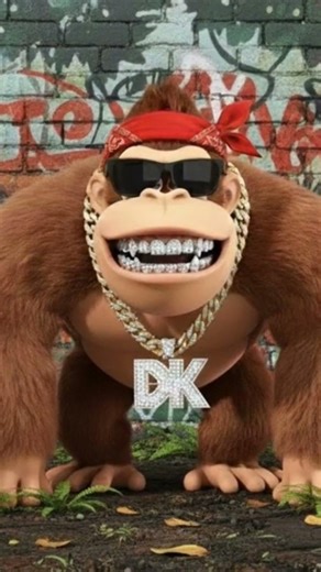 DK Trap #donkeykong #nintendo #retrogaming #aicover #music #trap