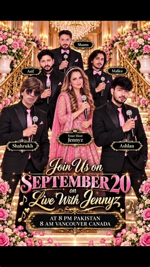 Another fun night don’t forget to join us#livewithjennyz #singing @Tarka0821 @shahrukh86786 @Asif Ali 512🎙️ @Shams Malik 🎹🎙️ @🔥Malku live🔥 @🕊️Mr Ashal 🎤🎙️🎹 @𝑲𝑲𝑱༺𝑺̑̈𝑻̑̈༻🎤 @❤️S ♄ € ♄ ₦ α α Ẕ❤️ @🌹🌹PRIYA🇨🇦 O 🇨🇦PRIYA🌹🌹 @𝐒𝐇𝐄𝐑𝐔𝐔✨ @Engineer Jamil @Hamza Ali Official @Shirley @Tania 🇮🇹💞❤️‍🩹💝 @𝐒𝐀𝐑𝐀𝐓𝐇 𝐌𝐘 𝐕𝐎𝐈𝐂𝐄