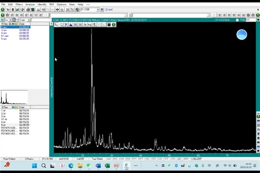几分钟教你学会XRD基本操作