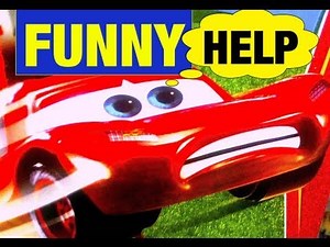 Cars Lightning McQueen Disney Pixar Tractor Tippin' Cars Track Set Toy Review